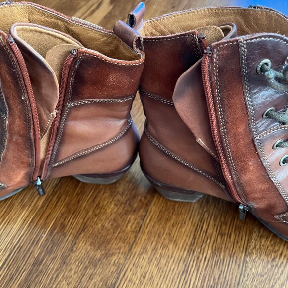 The Perfect Pair of Pikolinos Booties w Side Zip - 40 EU/9 US - AS NEW - Rare - Picture 13 of 13